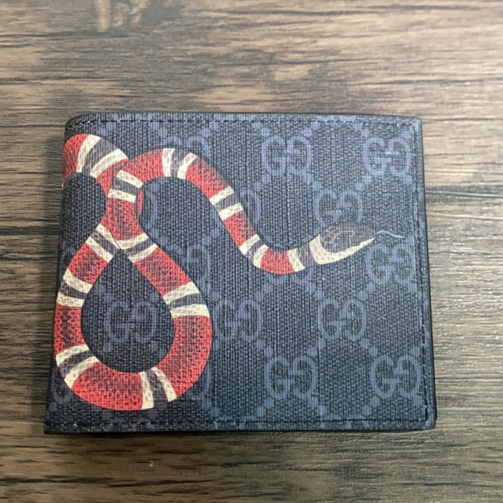 Gucci Kingsnake Supreme Men’s Wallet 💎